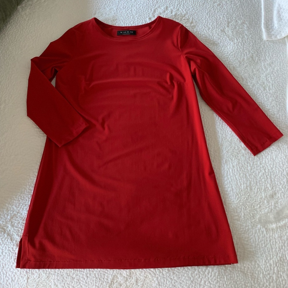 SHAN Porto Red dress size 8